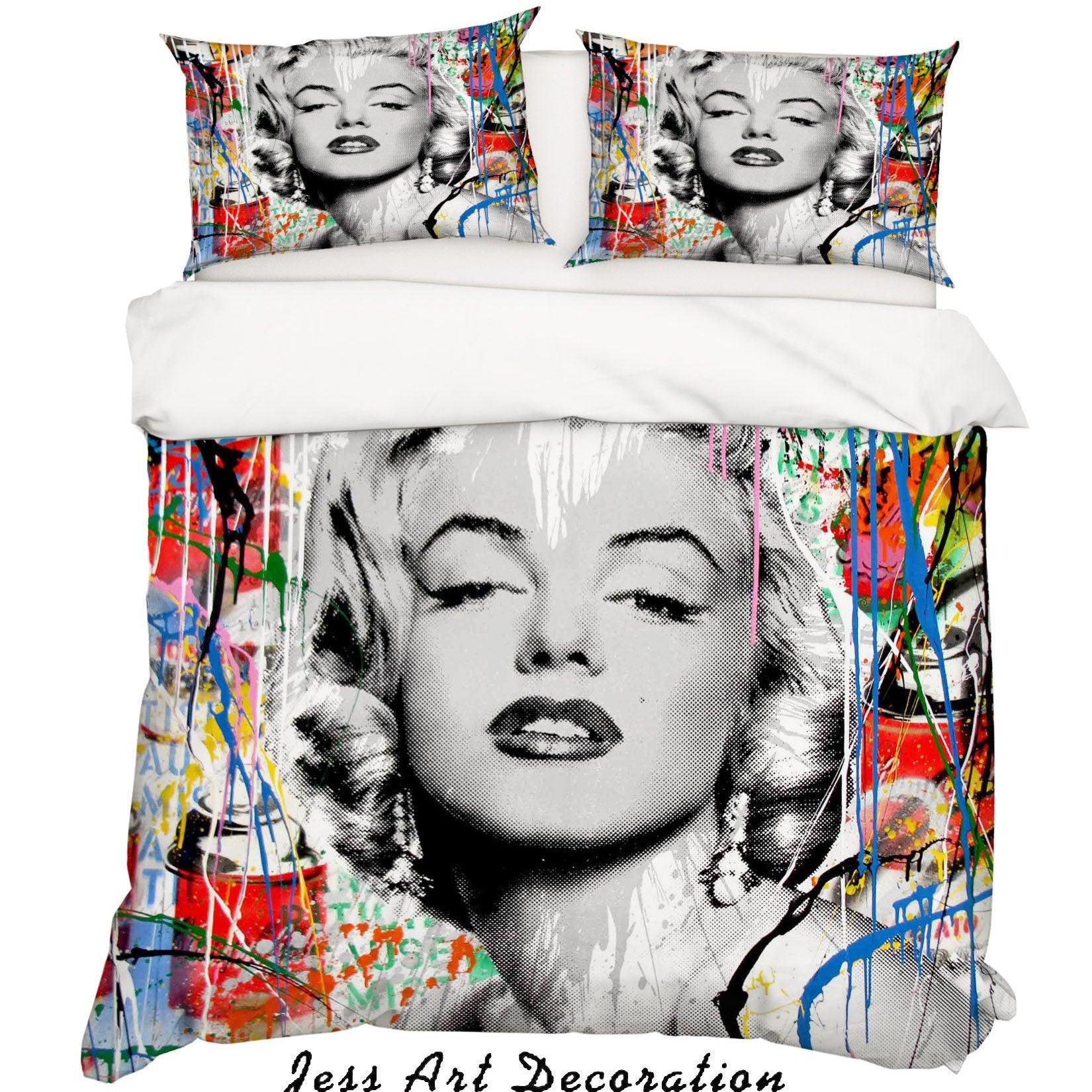 3D  Graceful Lady Black White Quilt Cover Set Bedding Set Duvet Cover Pillowcases  ZY D101- Jess Art Decoration