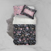 3D Pink Flowers Quilt Cover Set Bedding Set Pillowcases 79- Jess Art Decoration
