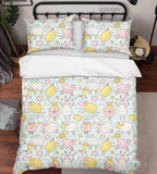 3D Hand Drawn Animal Sheep Quilt Cover Set Bedding Set Duvet Cover Pillowcases 89- Jess Art Decoration