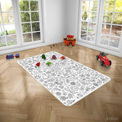 3D Funny Illustration Art Doodle Non-Slip Rug Mat 113- Jess Art Decoration