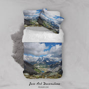 3D Scenery Sky Mountains Quilt Cover Set Bedding Set Duvet Cover Pillowcases 93 LQH- Jess Art Decoration