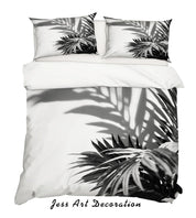 3D Leaves Quilt Cover Set Bedding Set Pillowcases 89- Jess Art Decoration