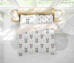 3D Cartoon Panda Quilt Cover Set Bedding Set Pillowcases 64- Jess Art Decoration