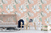 3D Floral Leaves Pattern Wall Mural Wallpaper WJ 9427- Jess Art Decoration
