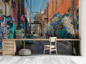 3D Street Graffiti Wall Mural Wallpaper sww 51- Jess Art Decoration