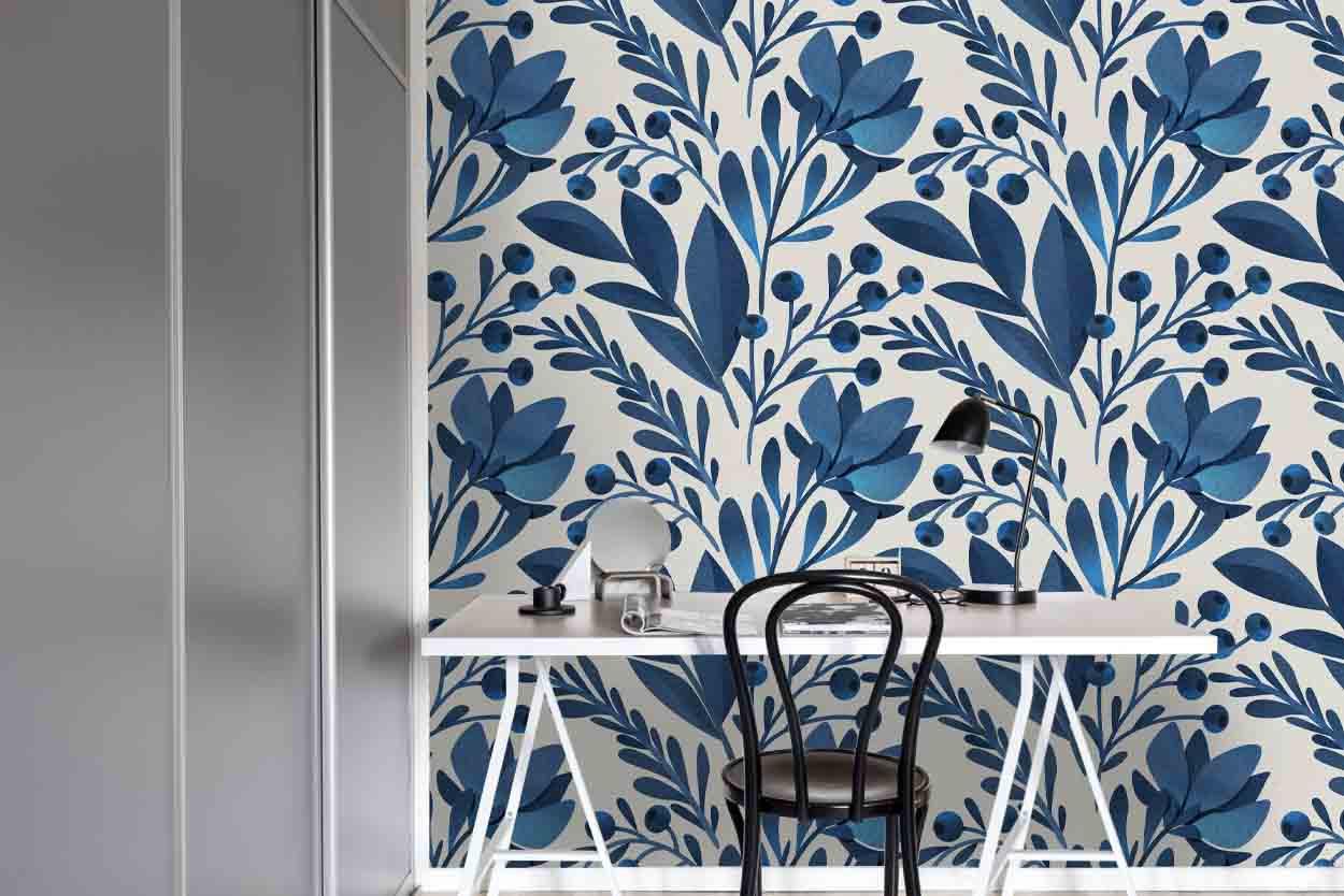 3D Floral Leaves Wall Mural Wallpaper 46- Jess Art Decoration