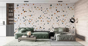 3D Terrazzo Texture modern terrazzo pattern wall mural wallpaper for living room