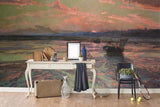 3D lake oil painting wall mural wallpaper 61- Jess Art Decoration