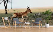 3D Grassland Animals Wall Mural Wallpaper 146- Jess Art Decoration