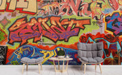 3D Street Graffiti Wall Mural Wallpaper sww 238- Jess Art Decoration