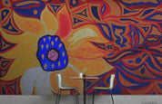 3D Abstract Floral Pattern Wall Mural Wallpaper LQH 327- Jess Art Decoration