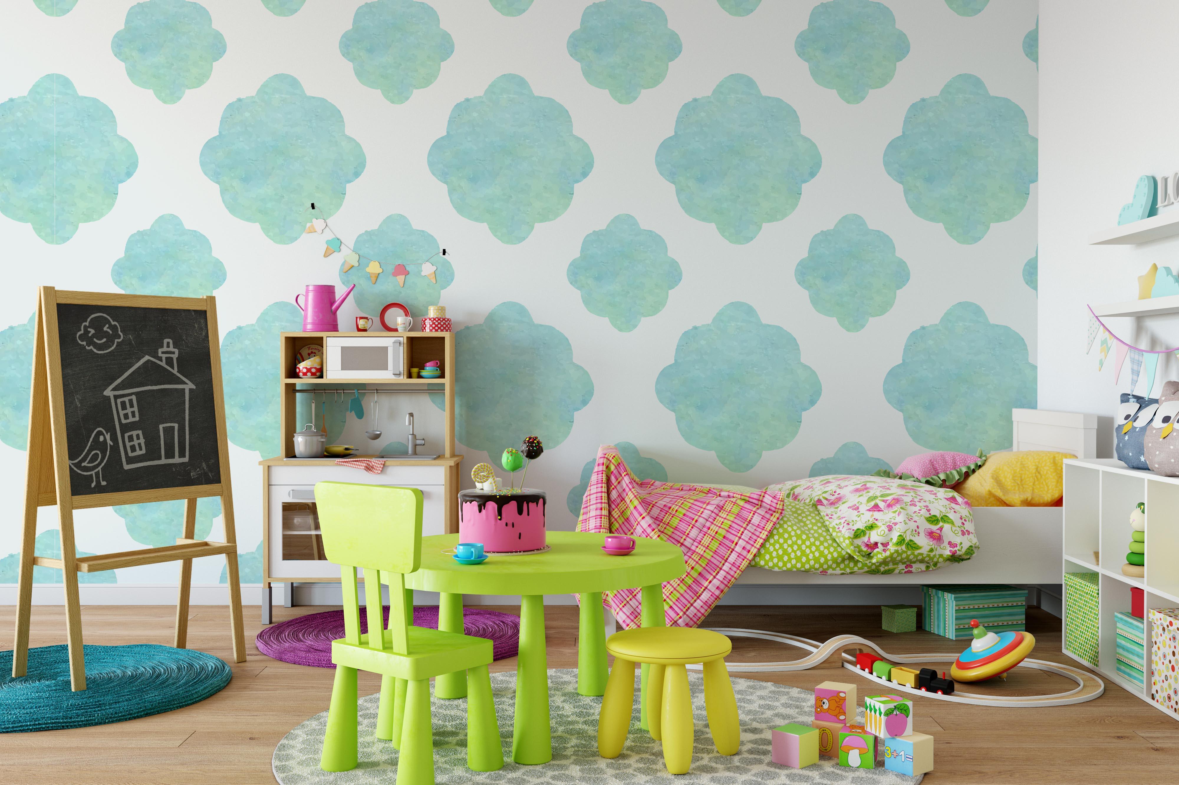 3D Green Pattern Wall Mural Wallpaper 193- Jess Art Decoration