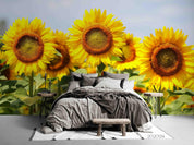 3D Landscape Autumn Maple Leaves Tree Plant Wall Mural Wallpaper LXL- Jess Art Decoration