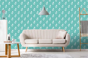 3D Raindrop Green Wall Mural Wallpaper A013 LQH- Jess Art Decoration