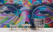 3D Hand Painted Eyes Wall Mural Wallpaper 31- Jess Art Decoration