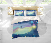 3D Whale Quilt Cover Set Bedding Set Pillowcases 117- Jess Art Decoration