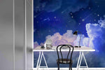 3D Star Sky Clouds Wall Mural Wallpaper 13- Jess Art Decoration