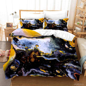3D Abstract Marble Pattern Quilt Cover Set Bedding Set Duvet Cover Pillowcases 105- Jess Art Decoration