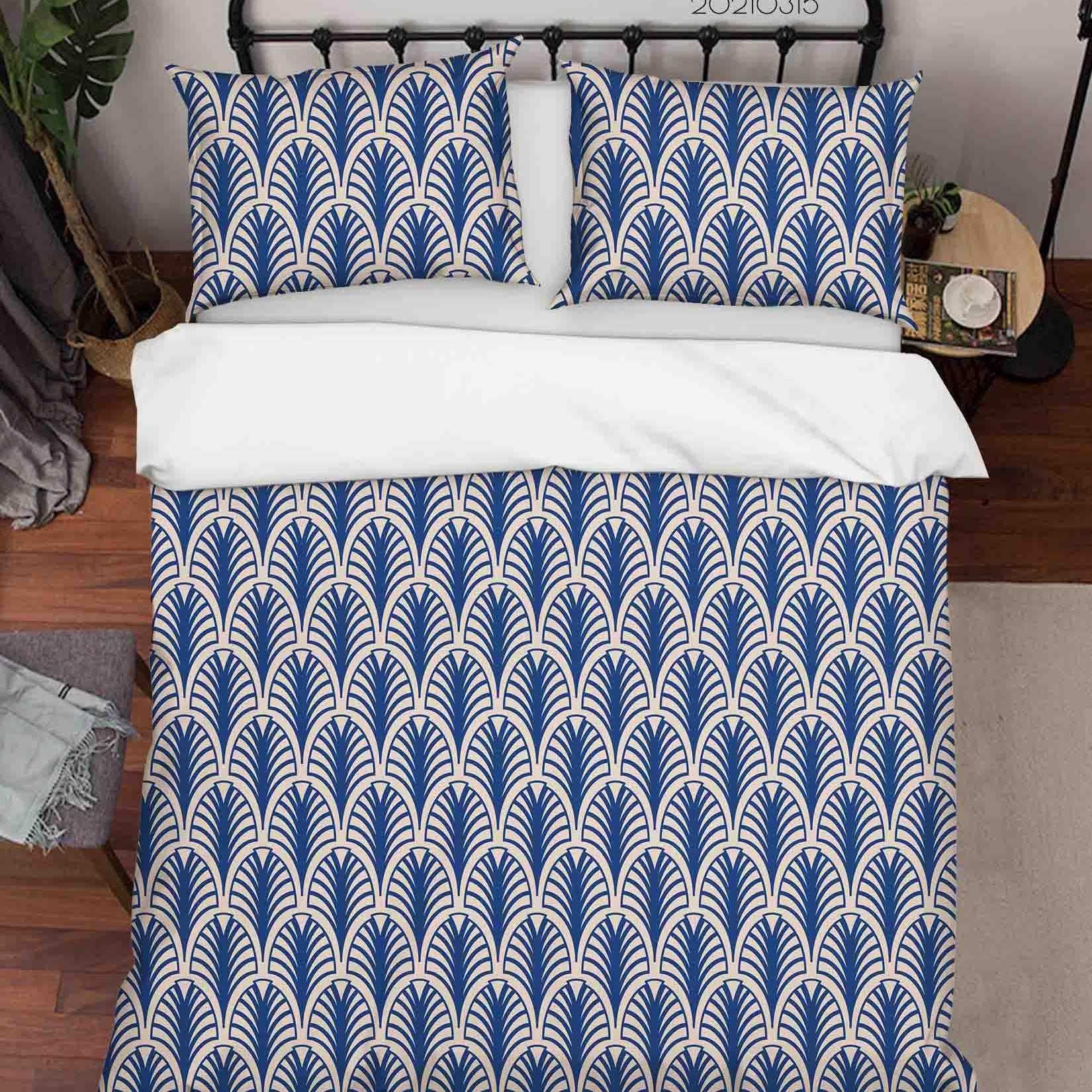 3D Abstract Geometric Art Decoration Quilt Cover Set Bedding Set Duvet Cover Pillowcases 240- Jess Art Decoration