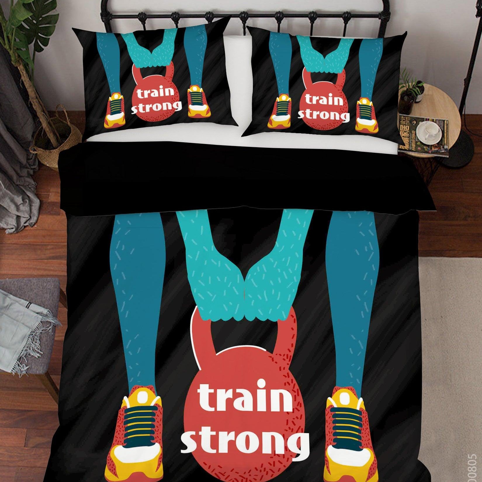 3D Train Strong Quilt Cover Set Bedding Set Duvet Cover Pillowcases LXL 32- Jess Art Decoration