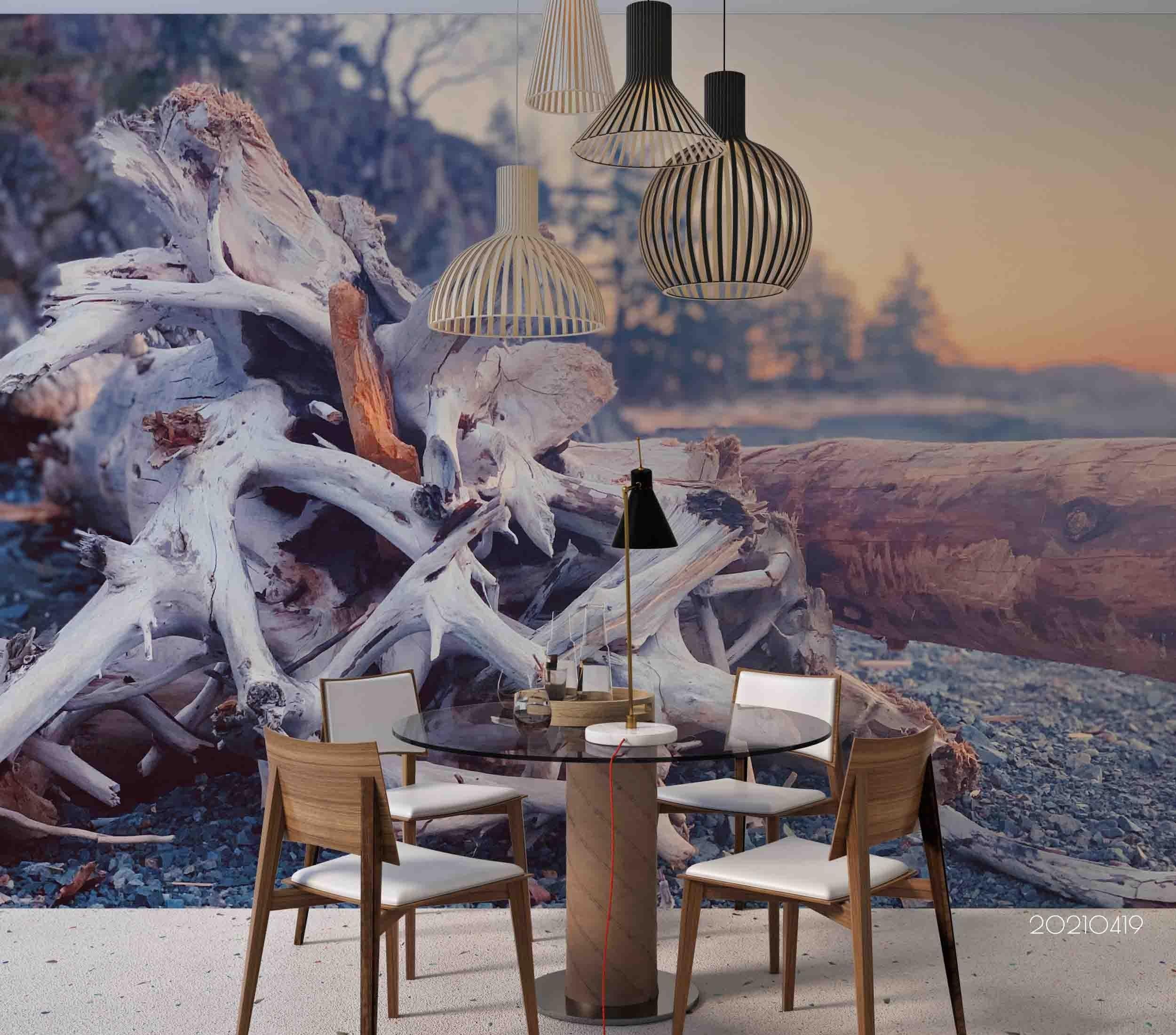 3D Dead Branch Wall Mural Wallpaper LQH 698- Jess Art Decoration
