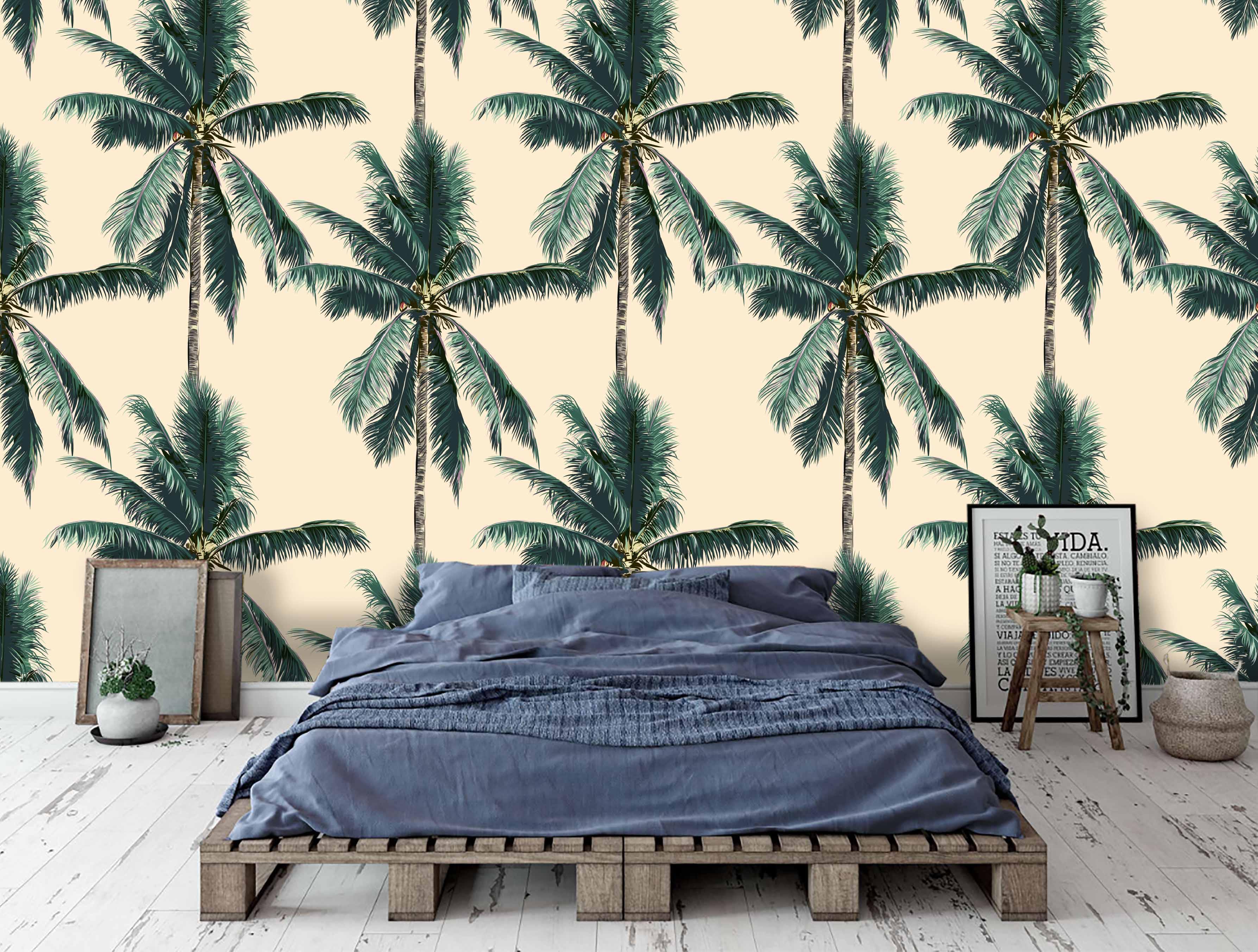 3D Tropical Plants Wall Mural Wallpaper 24- Jess Art Decoration