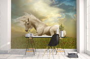 3D Sky Horse Wall Mural Wallpaper 77- Jess Art Decoration