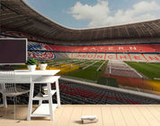 3D Germany Allianz Arena Stadium Wall Mural Wallpaper GD 46- Jess Art Decoration