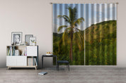 3D Landscape Grass Tree Plant Field Curtains and Drapes GD 3540- Jess Art Decoration