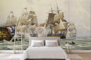 3D sailing boat oil painting wall mural wallpaper 14- Jess Art Decoration
