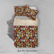 3D Cartoon Cat Quilt Cover Set Bedding Set Duvet Cover Pillowcases LXL 181- Jess Art Decoration