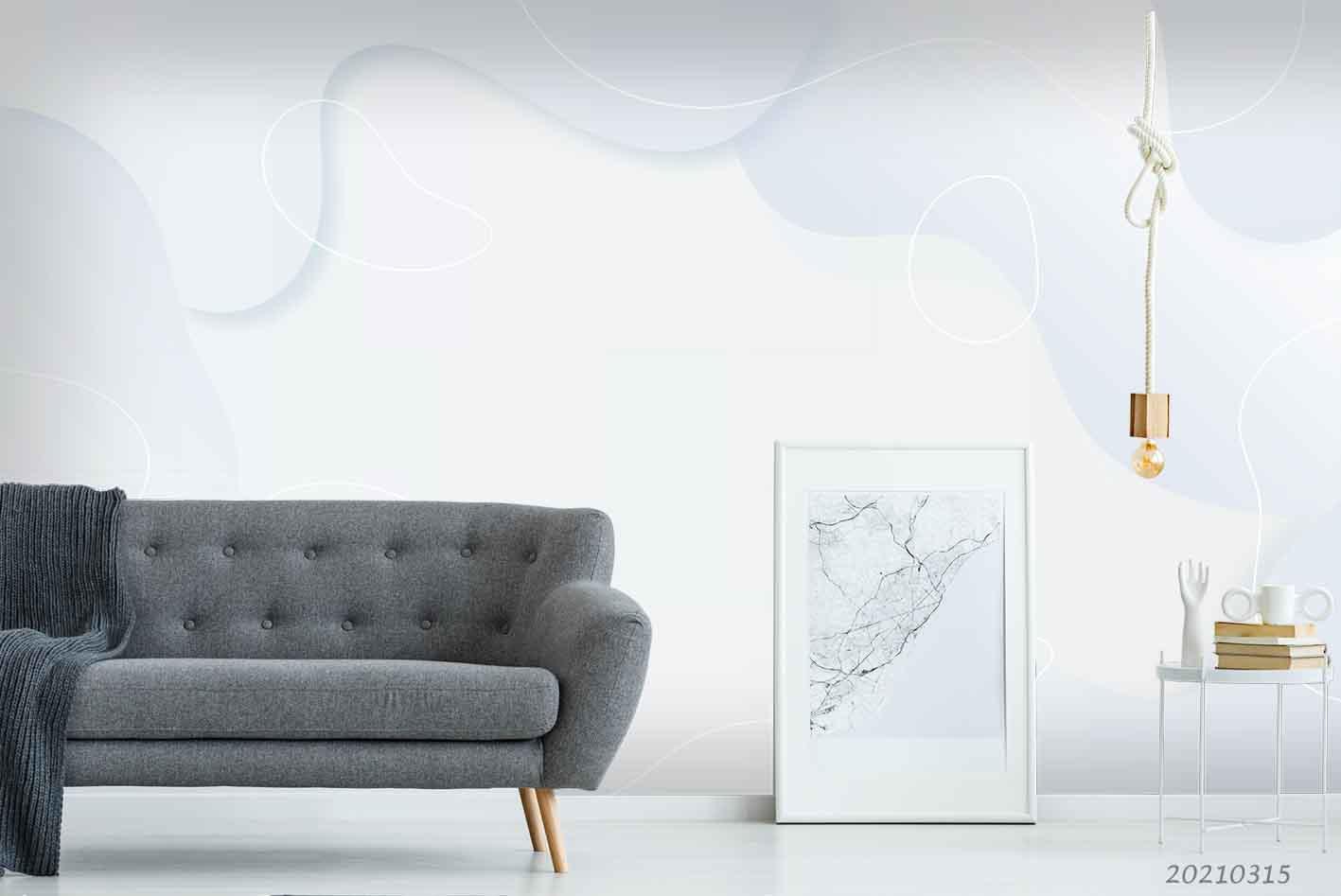 3D Watercolor Marble Texture Wall Mural Wallpaper LQH 315- Jess Art Decoration