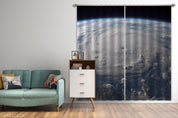 3D Space Earth Cloud Swirl Curtains and Drapes GD 331- Jess Art Decoration