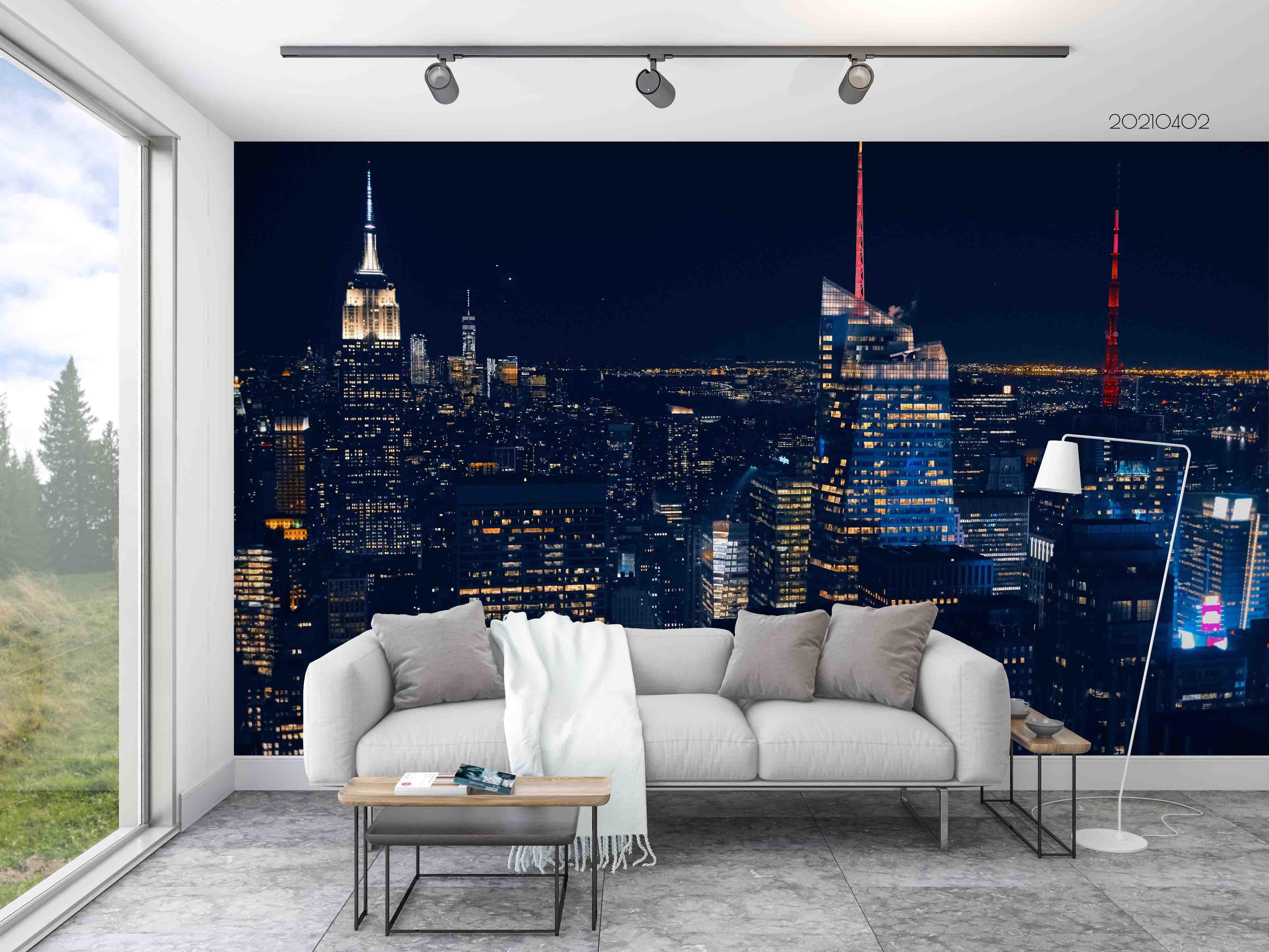 3D City Architecture Landscape Wall Mural Wallpaper LQH 117- Jess Art Decoration