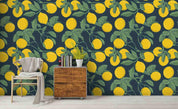 3D Yellow Lemon Wall Mural Wallpaper SF19- Jess Art Decoration