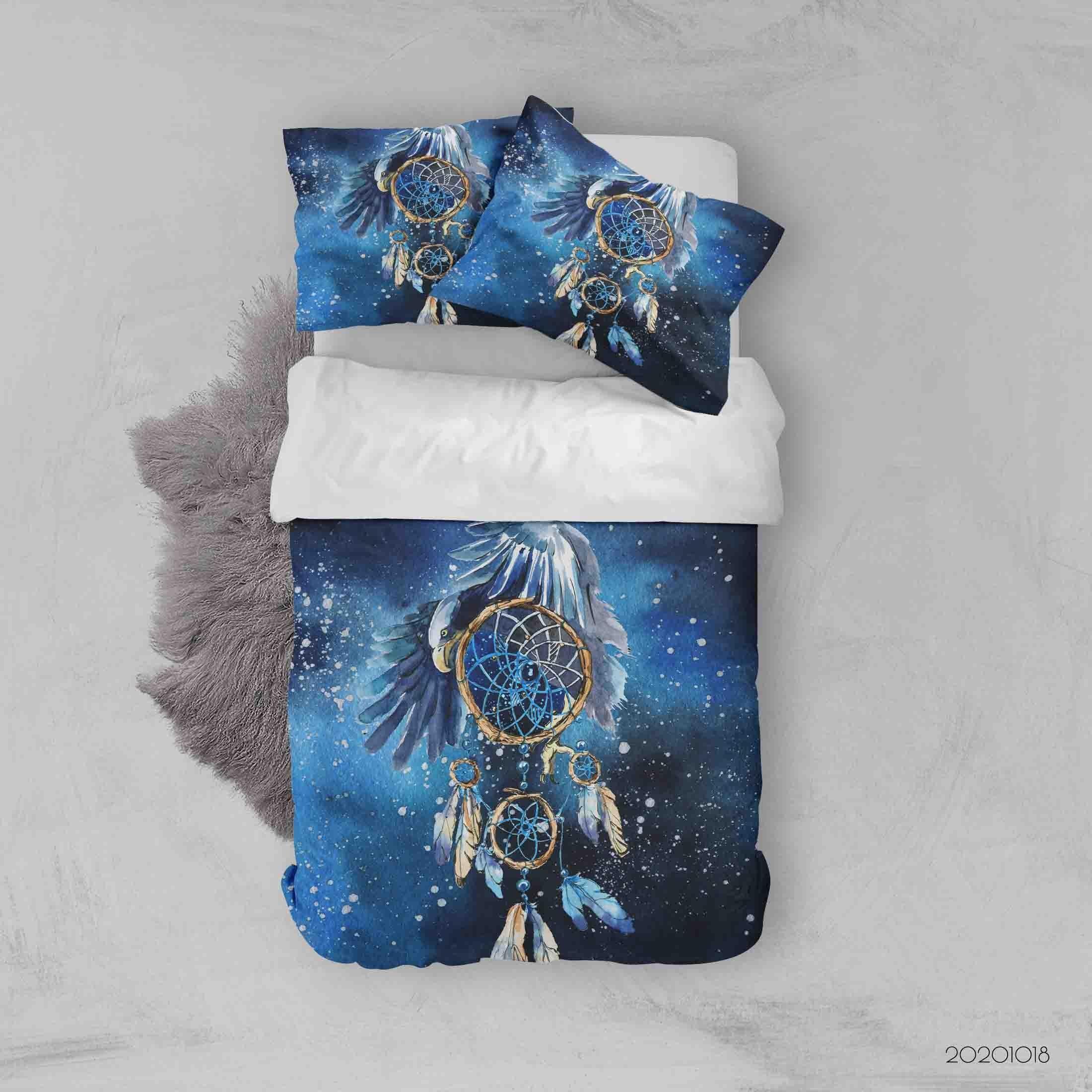 3D Dream Catcher Quilt Cover Set Bedding Set Duvet Cover Pillowcases WJ 9735- Jess Art Decoration