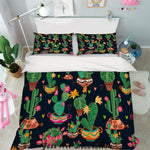3D Green Cactus Quilt Cover Set Bedding Set Pillowcases 24- Jess Art Decoration