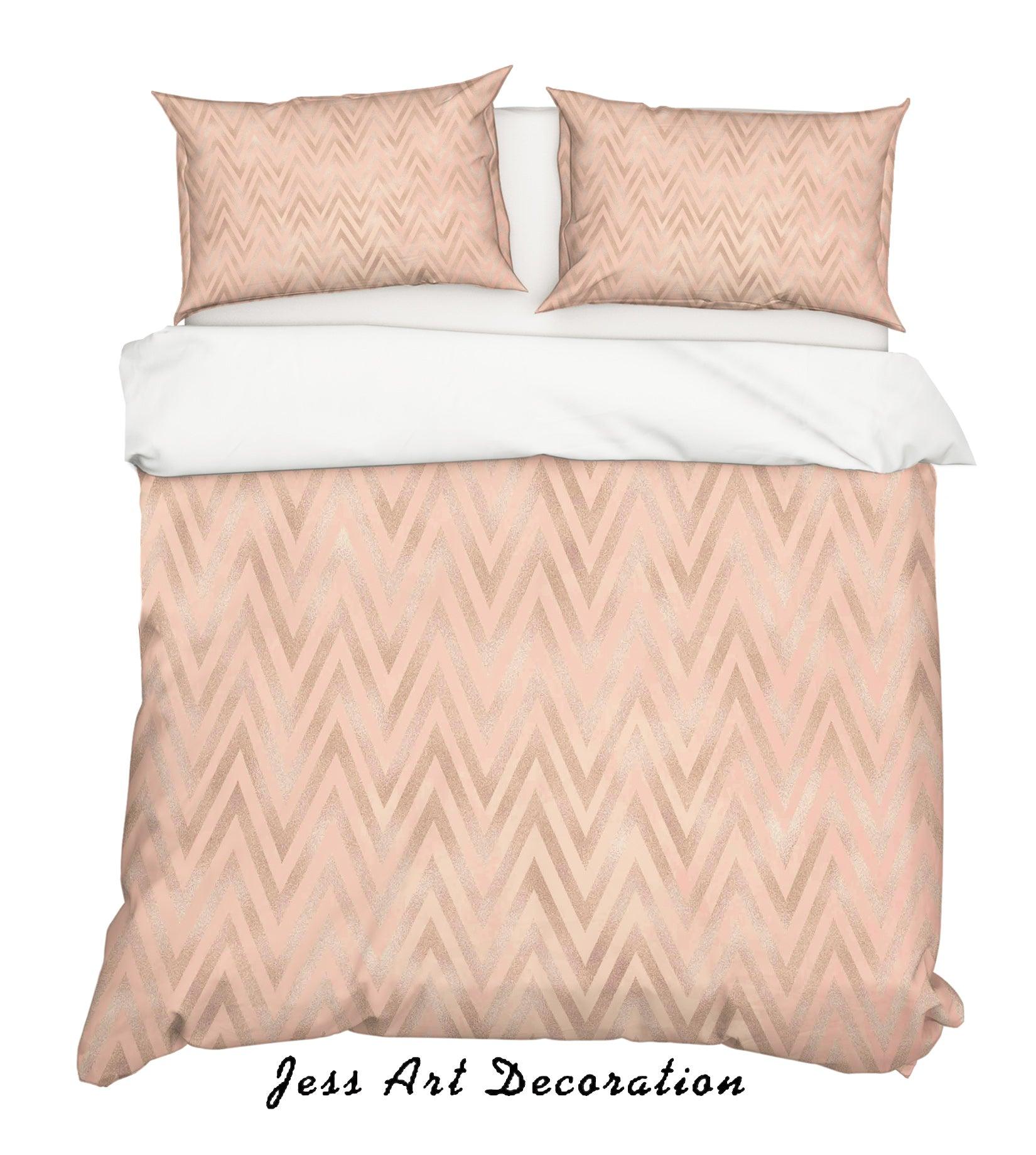 3D Abstract Geometry Quilt Cover Set Bedding Set Pillowcases 23- Jess Art Decoration