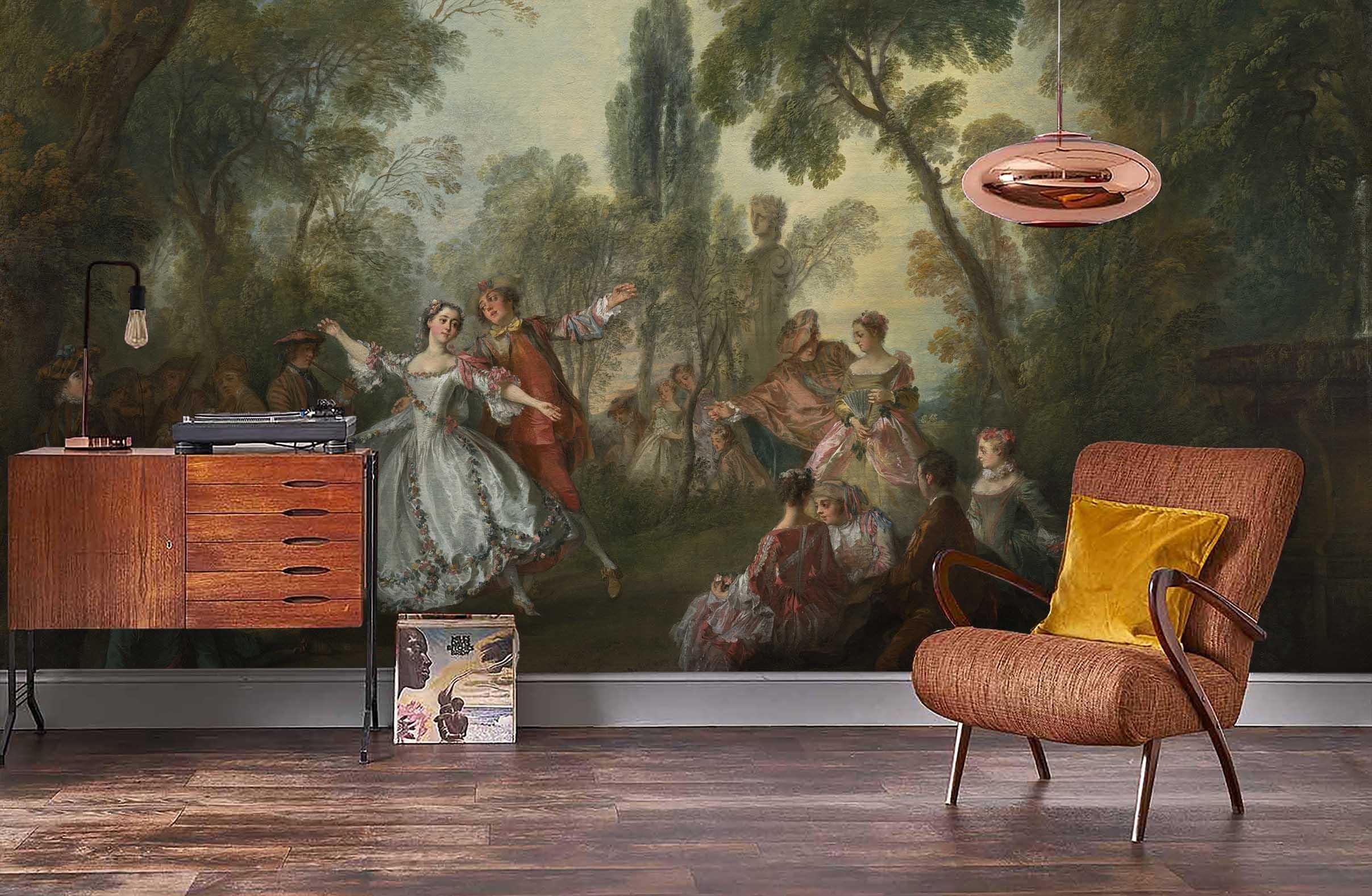 3D European Retro Oil Painting Wall Mural Wallpaper 67- Jess Art Decoration