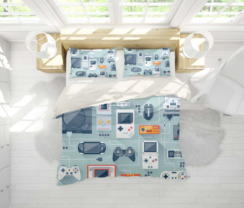 3D Recreational Machines Quilt Cover Set Bedding Set Pillowcases 9- Jess Art Decoration