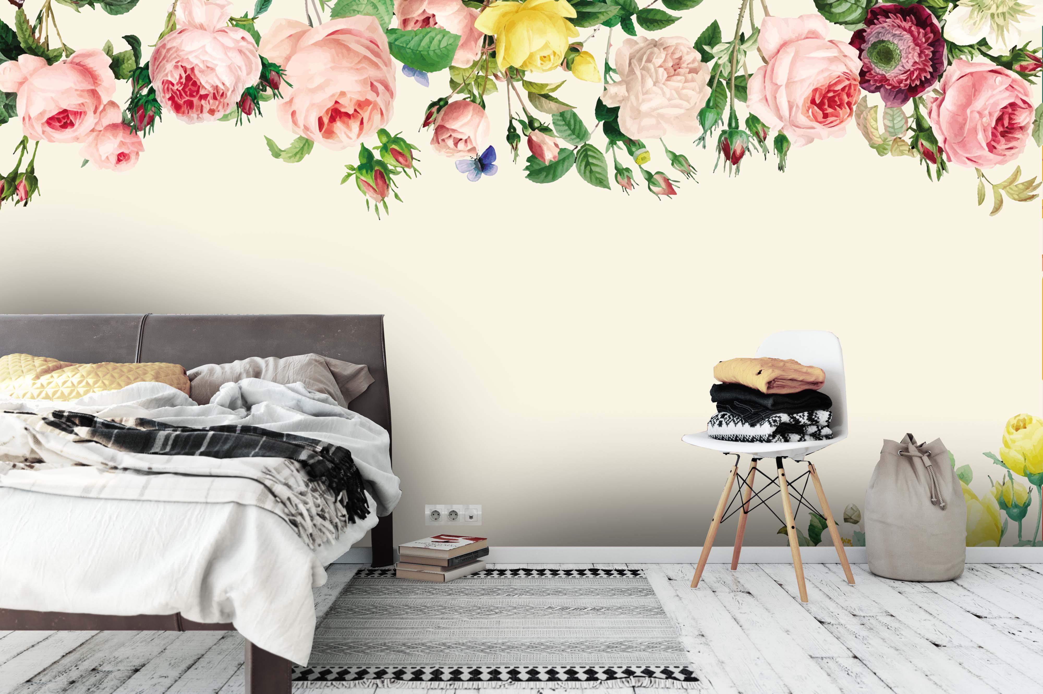 3D Watercolor Flower Wall Mural Wallpaper 28- Jess Art Decoration
