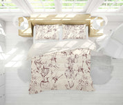 3D Hand Drawn Circus Elephant Quilt Cover Set Bedding Set Duvet Cover Pillowcases LXL- Jess Art Decoration