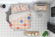 3D Cartoon Orange Pattern Quilt Cover Set Bedding Set Pillowcases 25- Jess Art Decoration