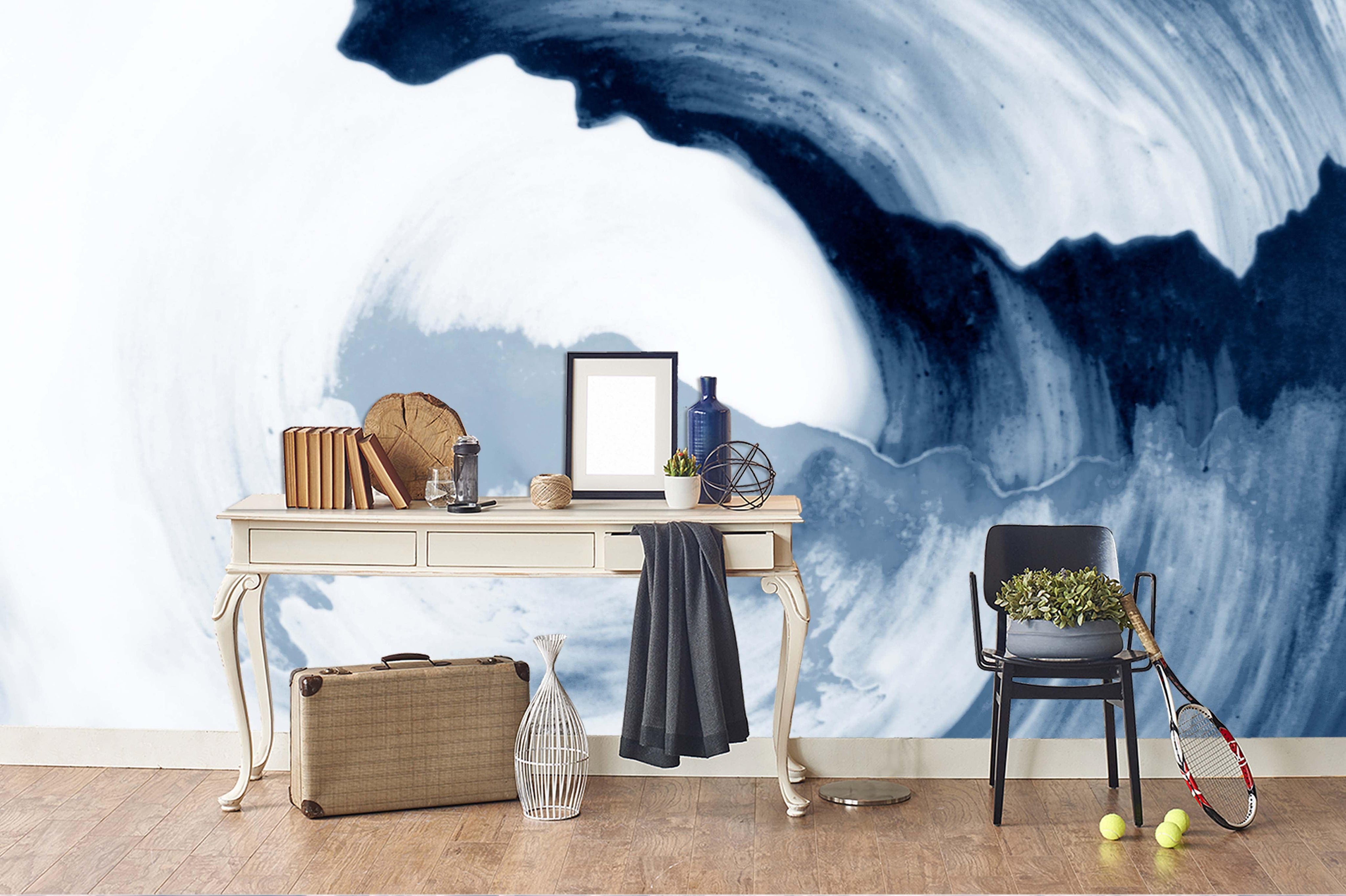 3D Hand Drawn Creative Oil Painting Giant Waves Vision Wall Mural Wallpaper GD 1933- Jess Art Decoration