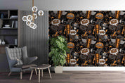 3D Dumbbell Speaker Cup Wall Mural Wallpaper GD 3001- Jess Art Decoration