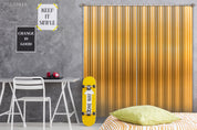 3D Yellow Vertical Stripes Texture Curtains and Drapes GD 4531- Jess Art Decoration