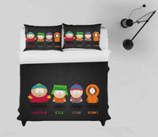 3D South Park Quilt Cover Set Bedding Set Pillowcases A251 LQH- Jess Art Decoration