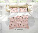 3D Cartoon Cat Pattern Quilt Cover Set Bedding Set Duvet Cover Pillowcases WJ 6087- Jess Art Decoration