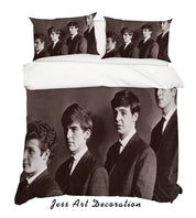 3D Rock Star Band Quilt Cover Set Bedding Set Pillowcases 16- Jess Art Decoration