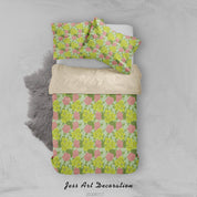 3D Vintage Floral Quilt Cover Set Bedding Set Duvet Cover Pillowcases WJ 1550- Jess Art Decoration